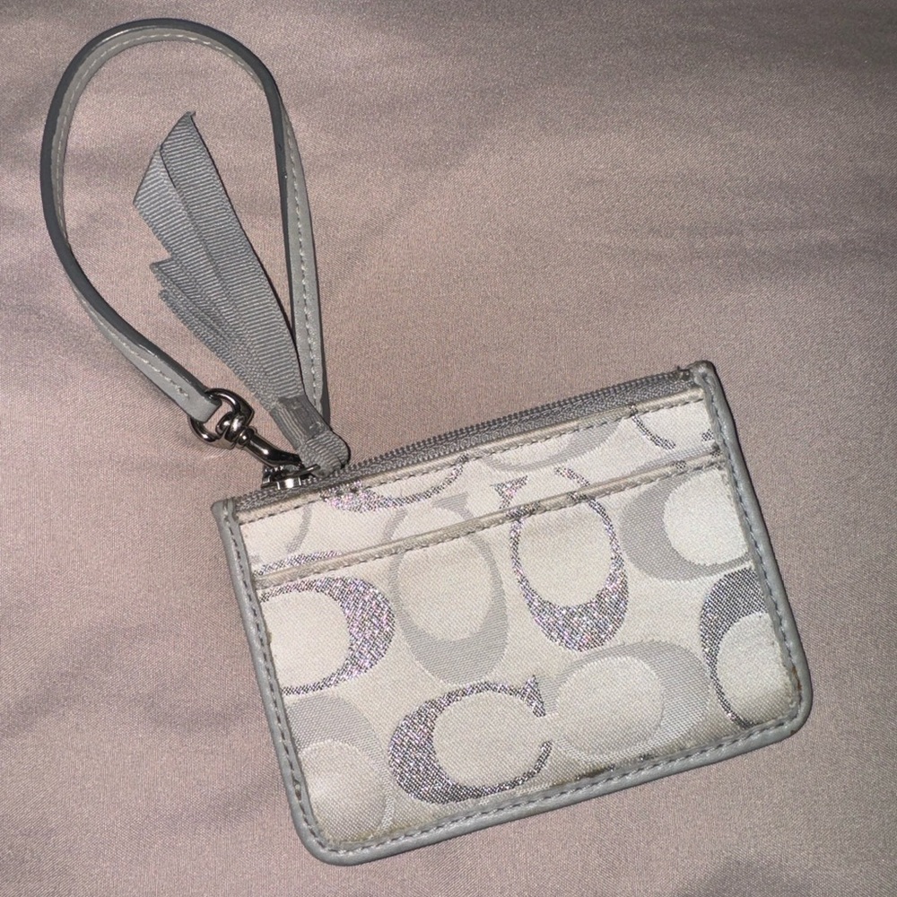 Vintage Y2K Coach Keychain Wallet/Wristlet